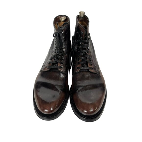 Officine Creative Boots Mens 7 ANATOMIA 013 Cafe Brown Leather Ankle 40 Italy main image 11